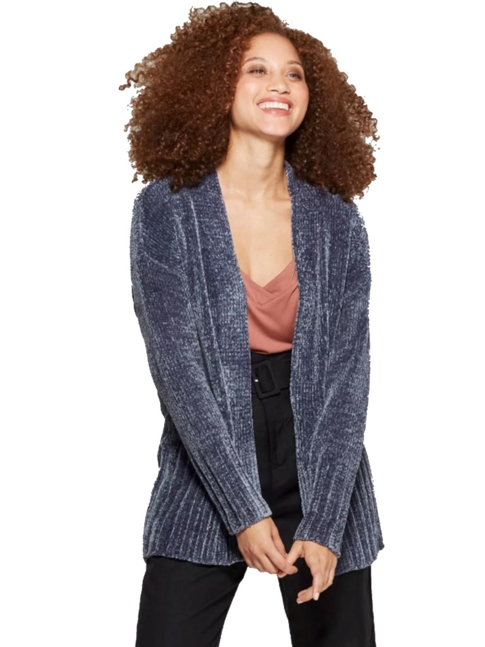 Blue Comfy Cardigan